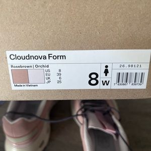 NWT, ON Cloudnova Form, w8